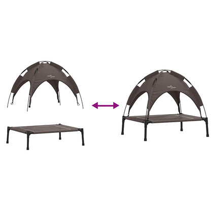 Dog Bed Brown M Steel