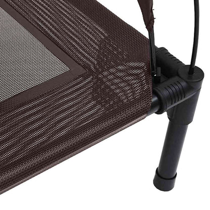 Dog Bed Brown XL Steel