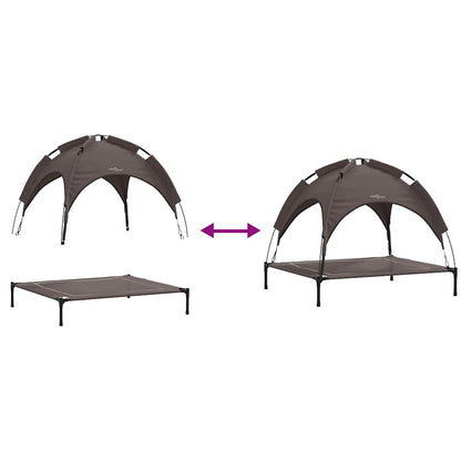 Dog Bed Brown XL Steel