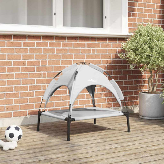 Dog Bed Silver Grey S Steel