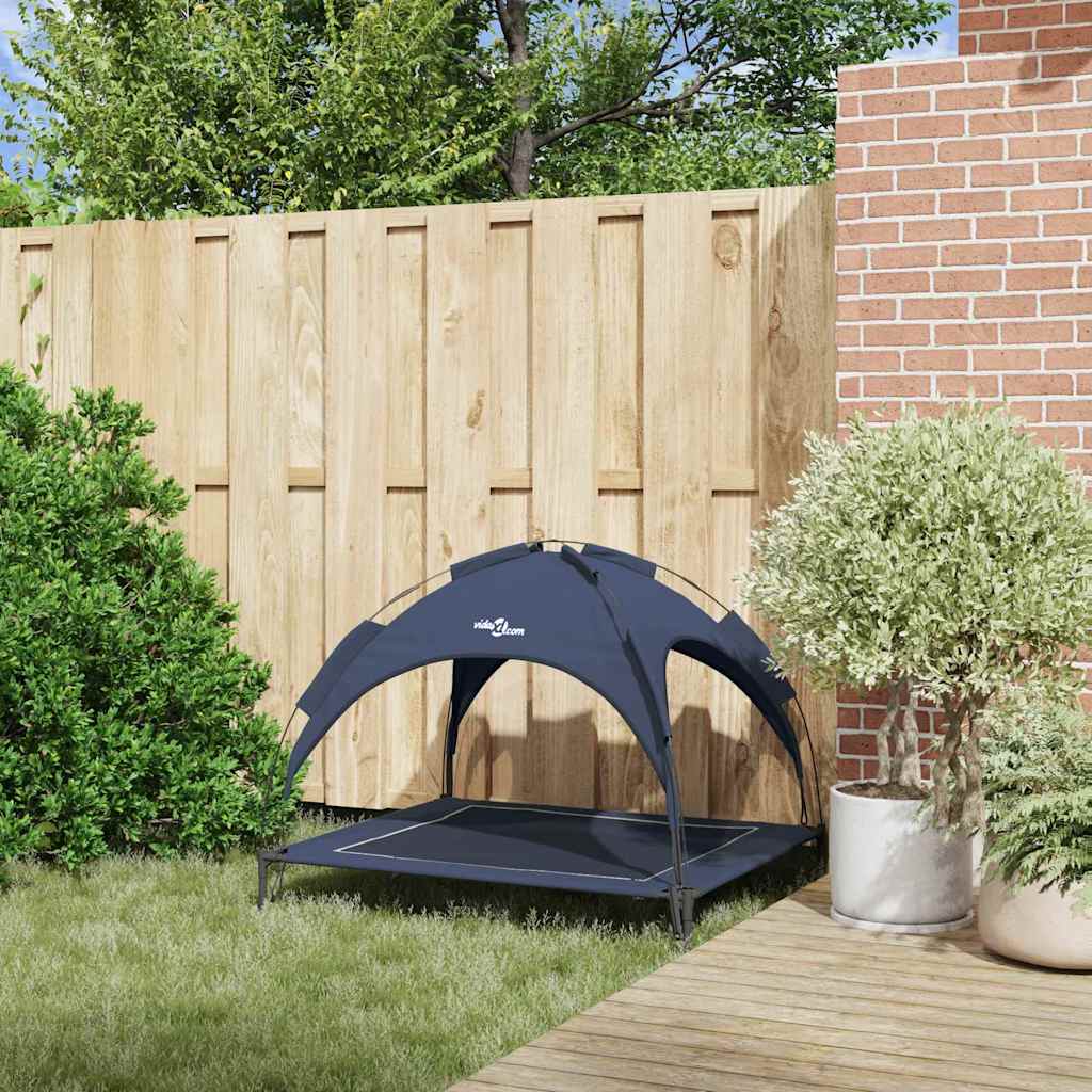 Dog Bed Navy Blue XL Steel