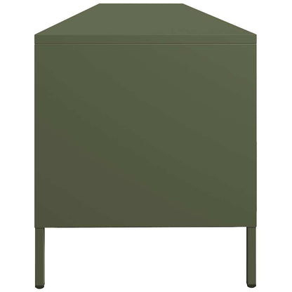 TV Cabinet Olive Green 202x39x43.5 cm Cold-rolled Steel