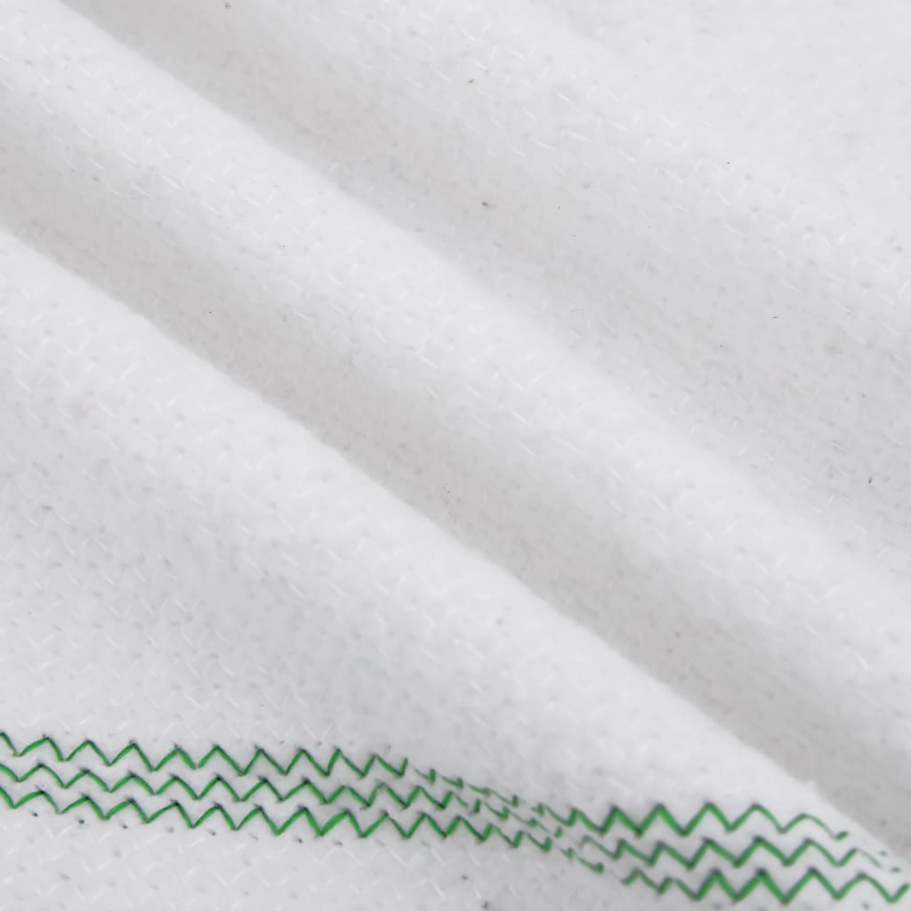 Cleaning Cloths 5 pcs White with Green Stripes 50x60 cm