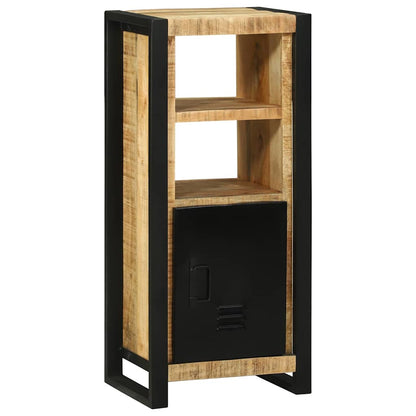 Bathroom Furniture Set with Shelf 3 pcs Brown Solid Mango Wood