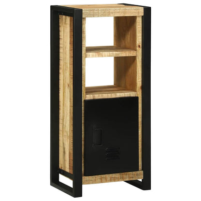 Bathroom Furniture Set with Shelf 4 pcs Brown Solid Mango Wood