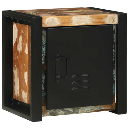 Bathroom Furniture Set 4 pcs Multicolour Solid Reclaimed Wood