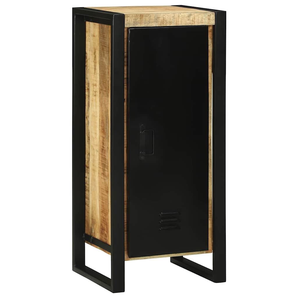 Bathroom Furniture Set with Shelf 4 pcs Brown Solid Mango Wood