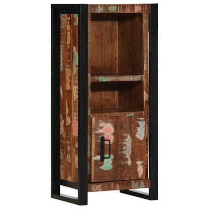 Bathroom Furniture Set 4 pcs Multicolour Solid Reclaimed Wood