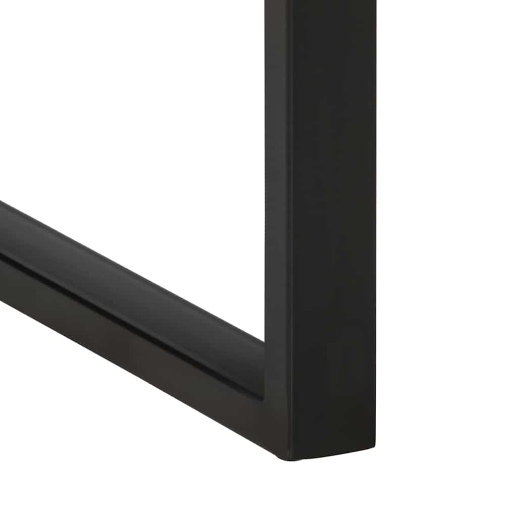 Console Table Multicolour 100x35x75 cm Solid Wood Reclaimed