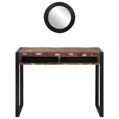 Dressing Table Multicolour 100 x 50 x 75 cm Solid Reclaim wood