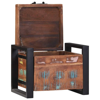 Storage Chests Brown 40 x 30 x 30 cm Solid Reclaim wood