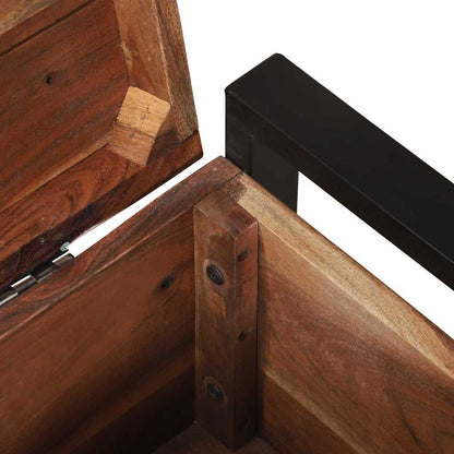 Storage Chests Brown 60 x 30 x 30 cm Solid Reclaim wood