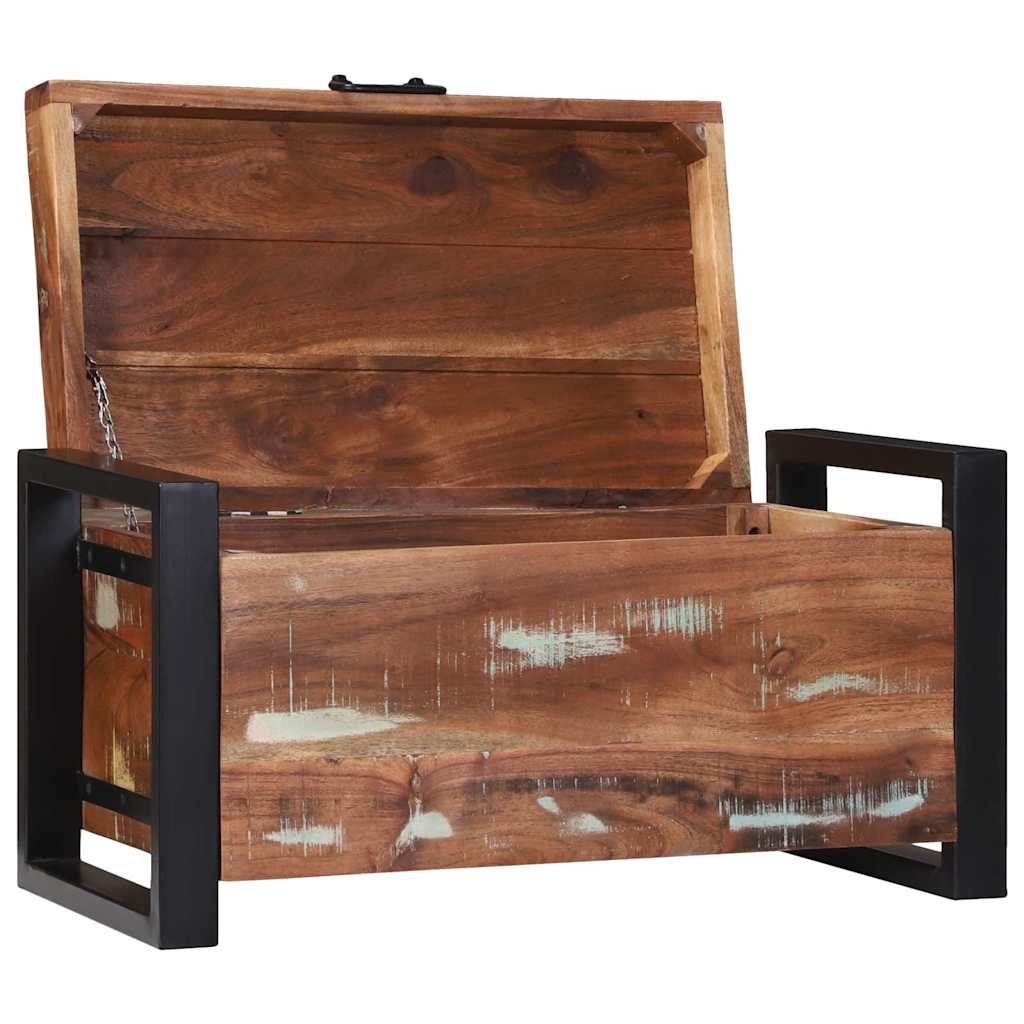 Storage Chests Brown 60 x 30 x 30 cm Solid Reclaim wood