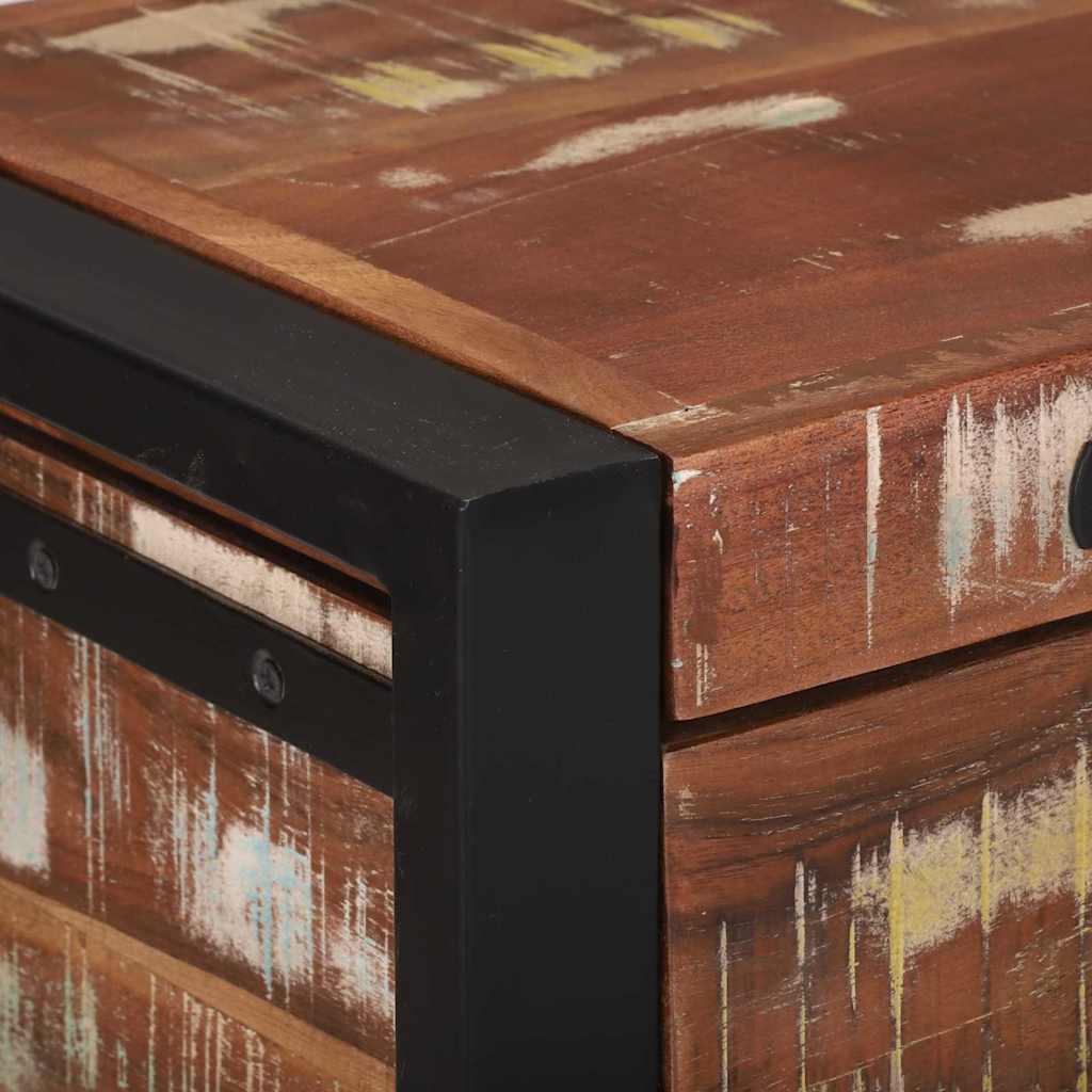 Storage Chests Brown 80 x 30 x 30 cm Solid Reclaim wood