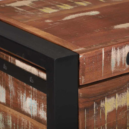 Storage Chests Brown 80 x 30 x 30 cm Solid Reclaim wood