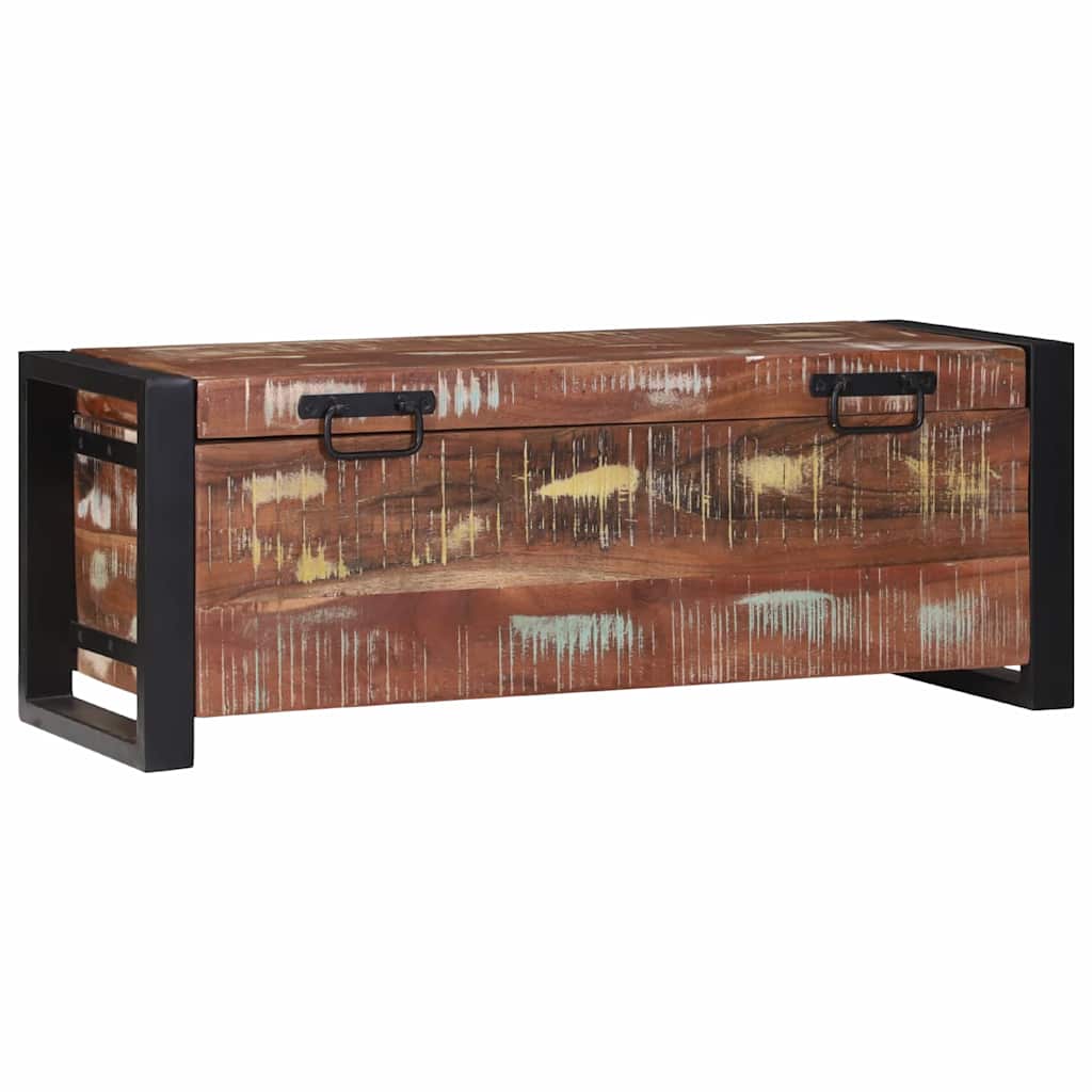 Storage Chests Brown 80 x 30 x 30 cm Solid Reclaim wood