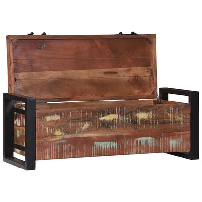 Storage Chests Brown 80 x 30 x 30 cm Solid Reclaim wood