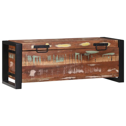 Storage Chests Brown 80 x 30 x 30 cm Solid Reclaim wood