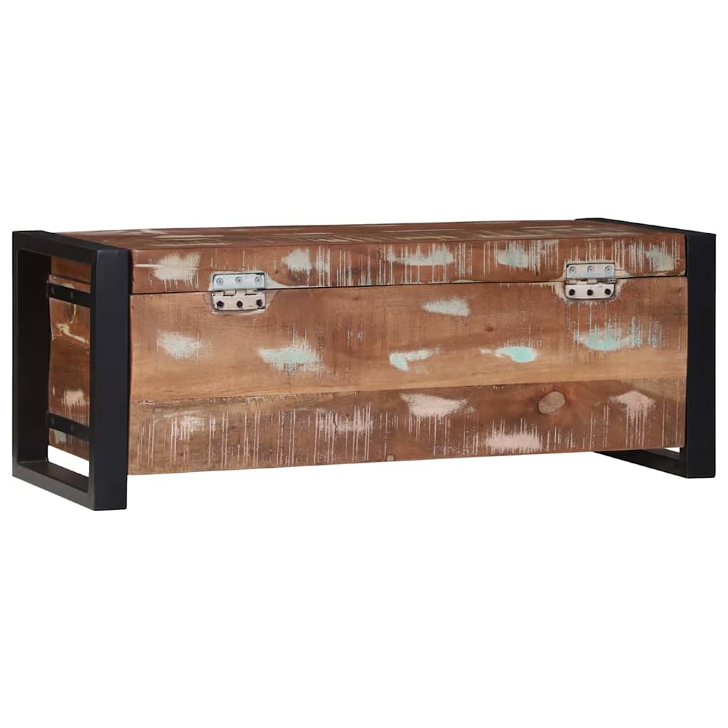 Storage Chests Brown 80 x 30 x 30 cm Solid Reclaim wood