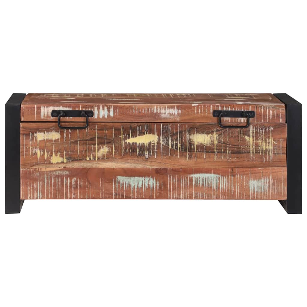 Storage Chests Brown 80 x 30 x 30 cm Solid Reclaim wood