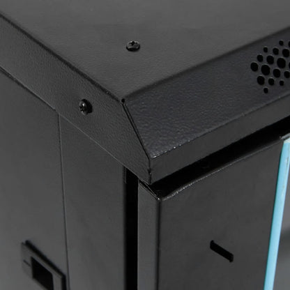 22U Network Cabinet 19" IP20 Black 60x60x120 cm