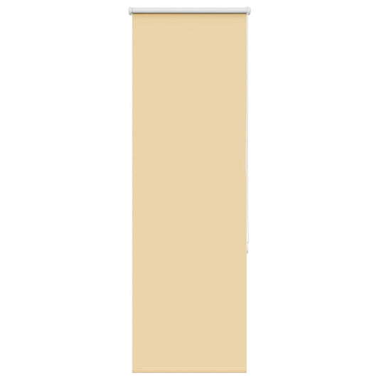 Roller Blind Blackout Beige 55x175 cm Fabric Width 50.7 cm Polyester