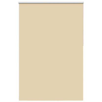 Roller Blind Blackout Beige 150x230 cm Fabric Width 146.6 cm Polyester