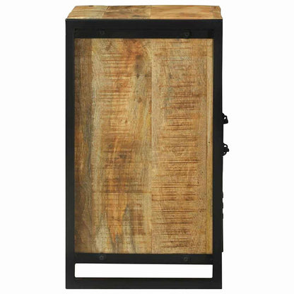 Sink Cabinet with Door Brown 55 x 35 x 60 cm Solid Mango wood