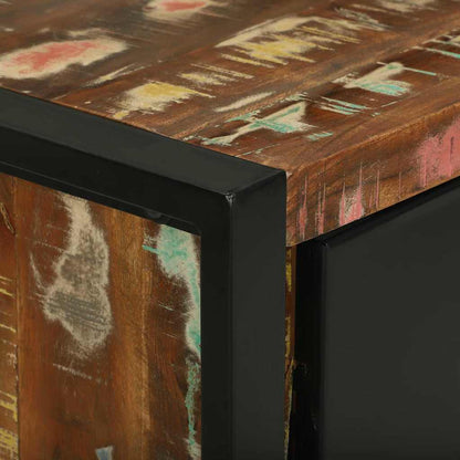 Sink Cabinet with Door Brown 55 x 35 x 60 cm Solid Reclaim wood