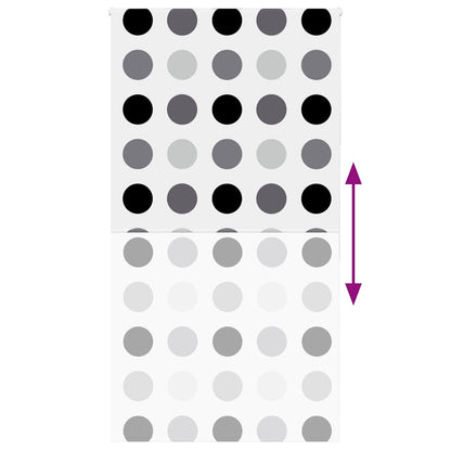 Shower Roller Blind 140x240 cm Fabric Width 136 cm
