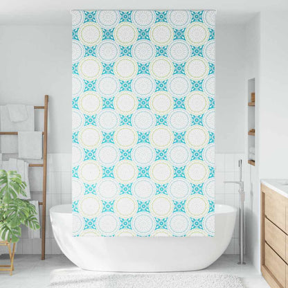 Shower Roller Blind 130x240 cm Fabric Width 126 cm