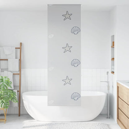 Shower Roller Blind 70x240 cm Fabric Width 66 cm