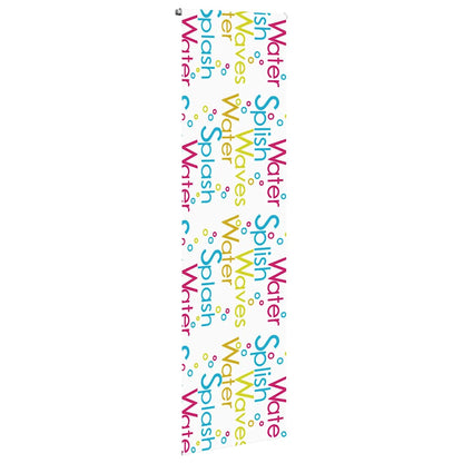 Shower Roller Blind 80x240 cm Fabric Width 76 cm
