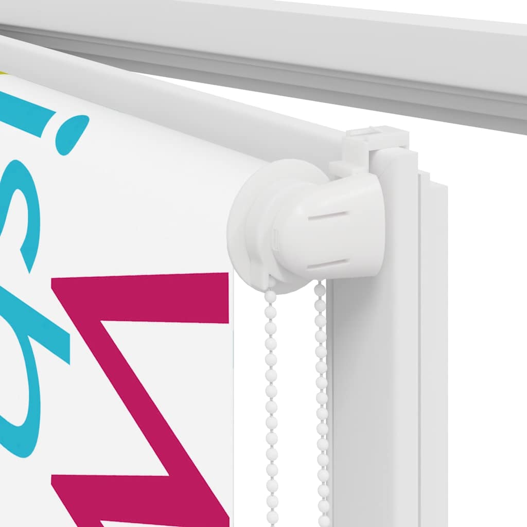 Shower Roller Blind 80x240 cm Fabric Width 76 cm