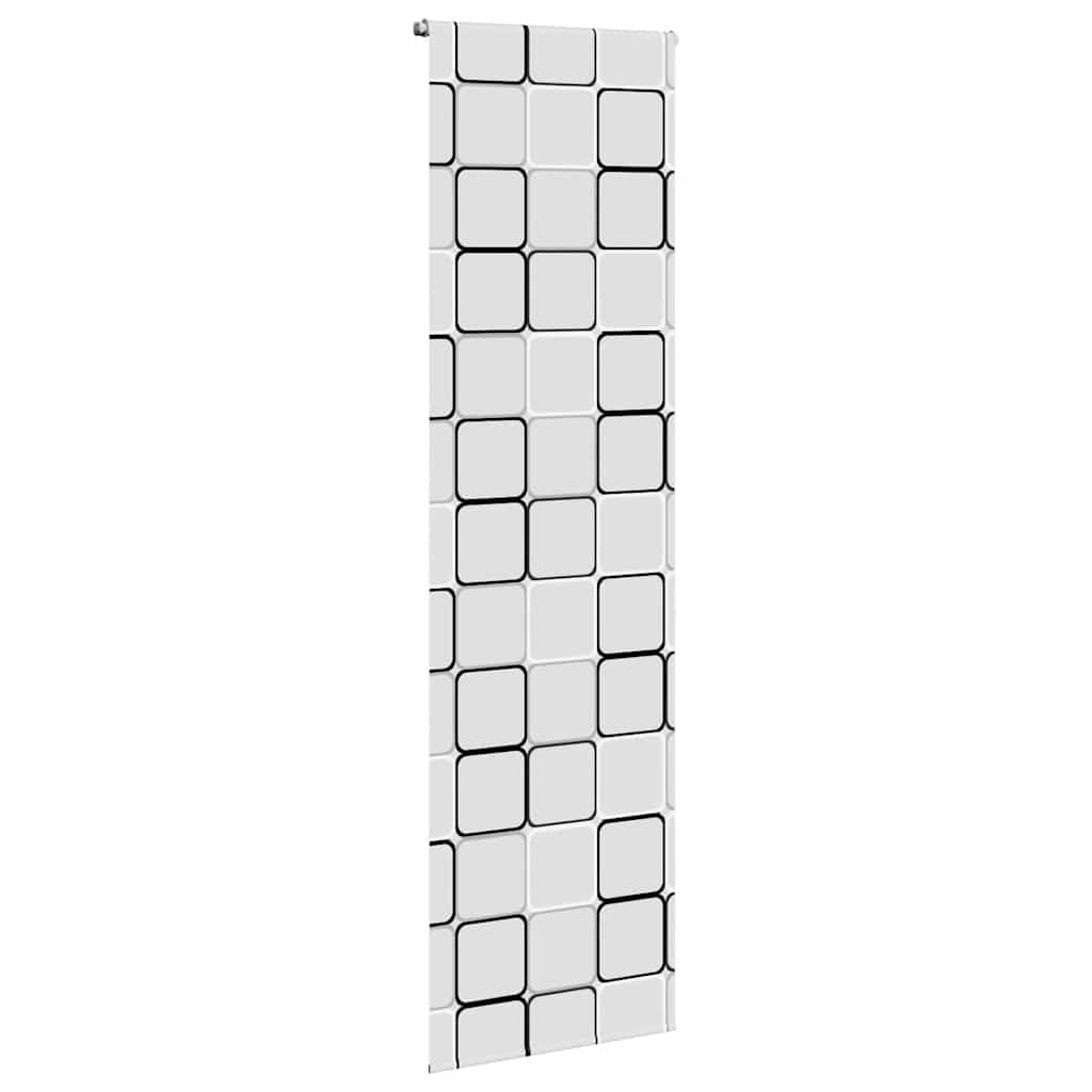 Shower Roller Blind 80x240 cm Fabric Width 76 cm