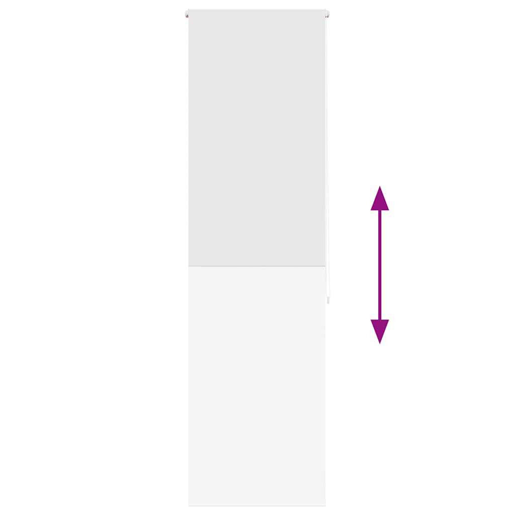 Shower Roller Blind 80x240 cm Fabric Width 76 cm