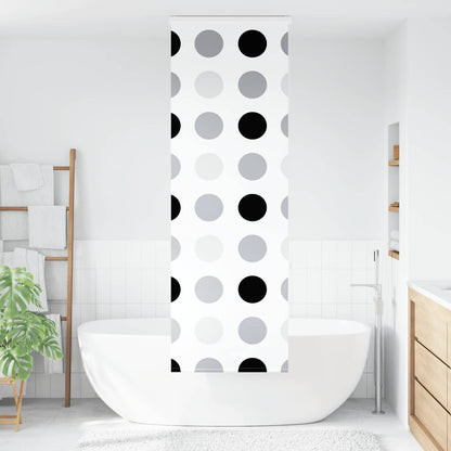 Shower Roller Blind with Cassette 60x240 cm Fabric Width 56 cm