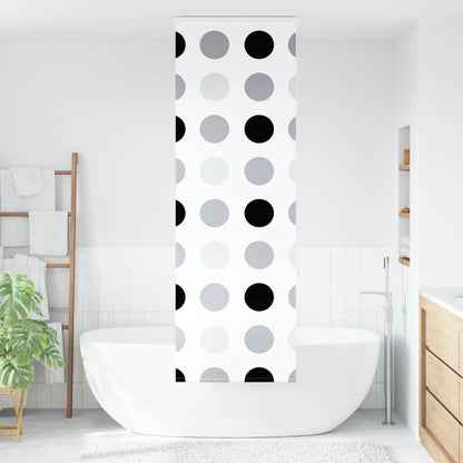 Shower Roller Blind with Cassette 70x240 cm Fabric Width 66 cm