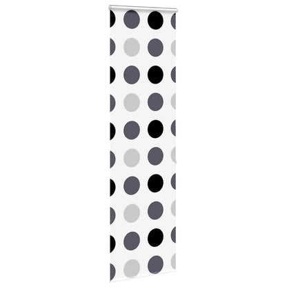 Shower Roller Blind with Cassette 80x240 cm Fabric Width 76 cm