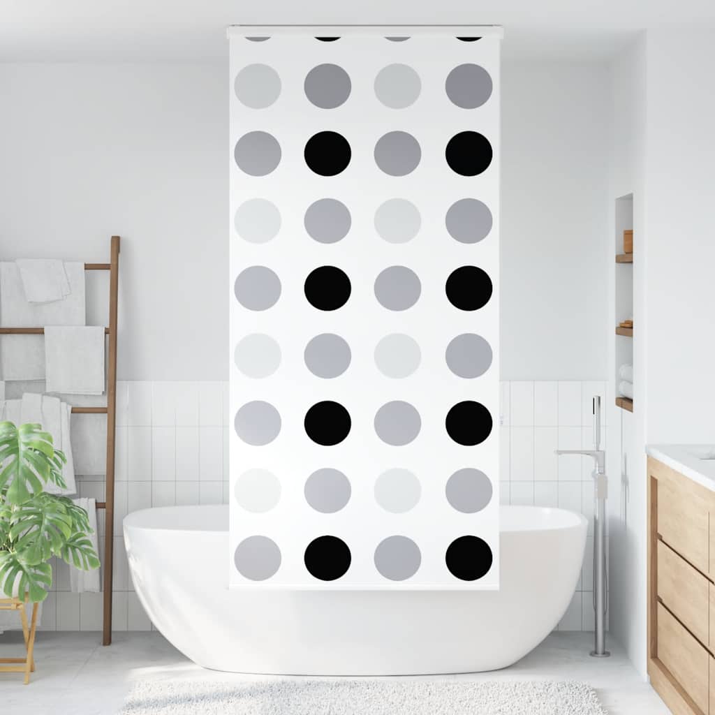 Shower Roller Blind with Cassette 110x240 cm Fabric Width 106 cm