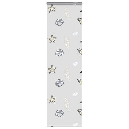 Shower Roller Blind with Cassette 60x240 cm Fabric Width 56 cm