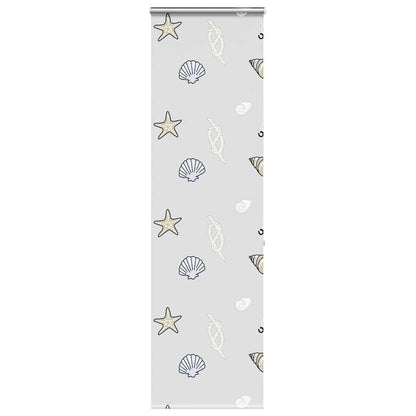 Shower Roller Blind with Cassette 70x240 cm Fabric Width 66 cm
