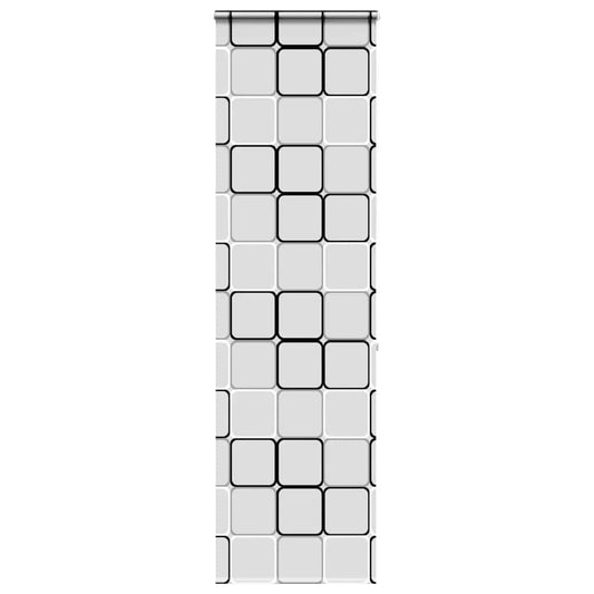 Shower Roller Blind with Cassette 70x240 cm Fabric Width 66 cm