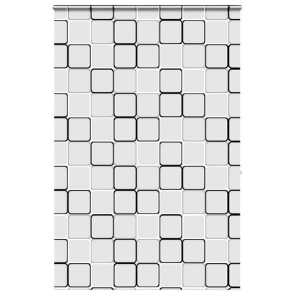 Shower Roller Blind with Cassette 150x240 cm Fabric Width 146 cm