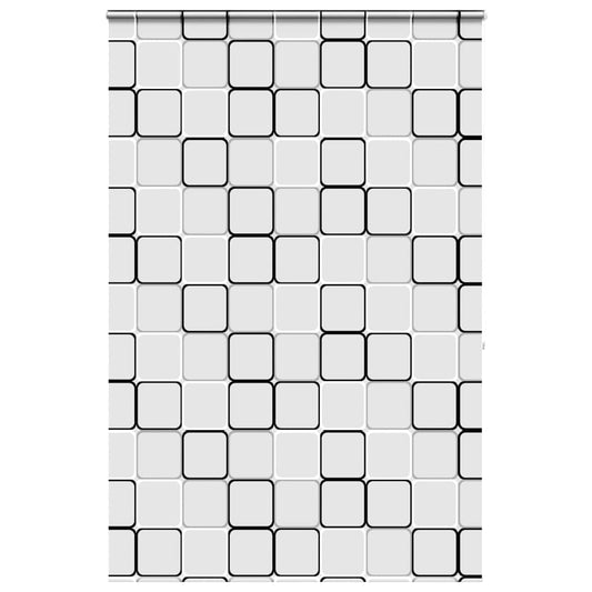 Shower Roller Blind with Cassette 150x240 cm Fabric Width 146 cm