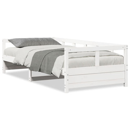 Daybed without Mattress White 80x200 cm Solid Wood Pine
