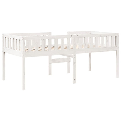 Children's Bed without Mattress White 75x190 cm Solid Wood Pine
