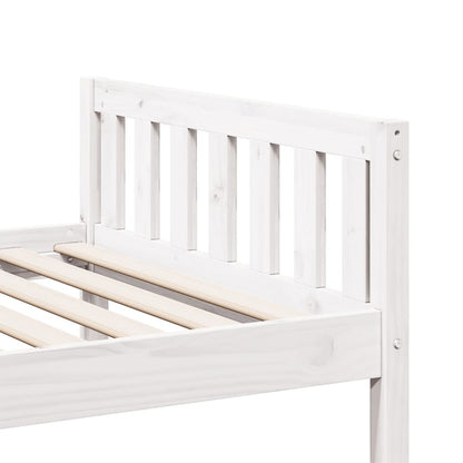 Children's Bed without Mattress White 90x200 cm Solid Wood Pine