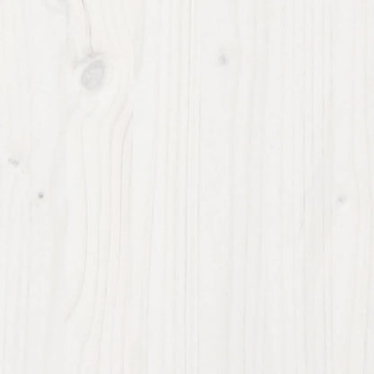 Children's Bed without Mattress White 90x200 cm Solid Wood Pine