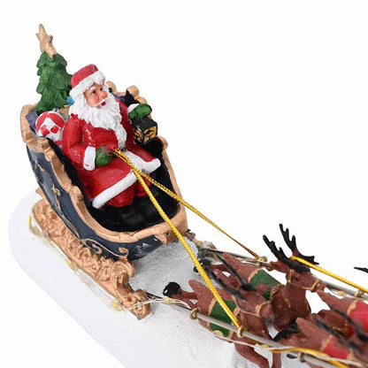 Christmas Tabletop Multicolour 31.5 x 6.5 x 16 cm Resin